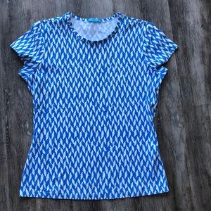 J. McLaughlin Short Sleeve Top 🐠